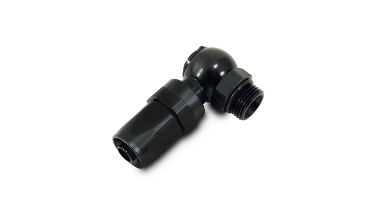 Vibrant Single -8AN x -8AN Banjo to Hose End Aluminum Fitting (24428)