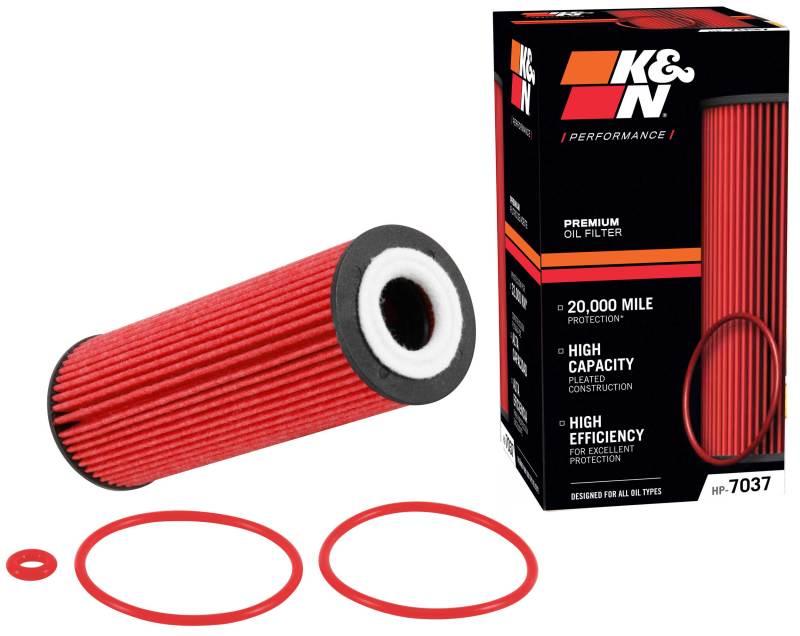 K&N Ford / Lincoln 1.938in OD x 5.5in H Oil Filter K&N Engineering