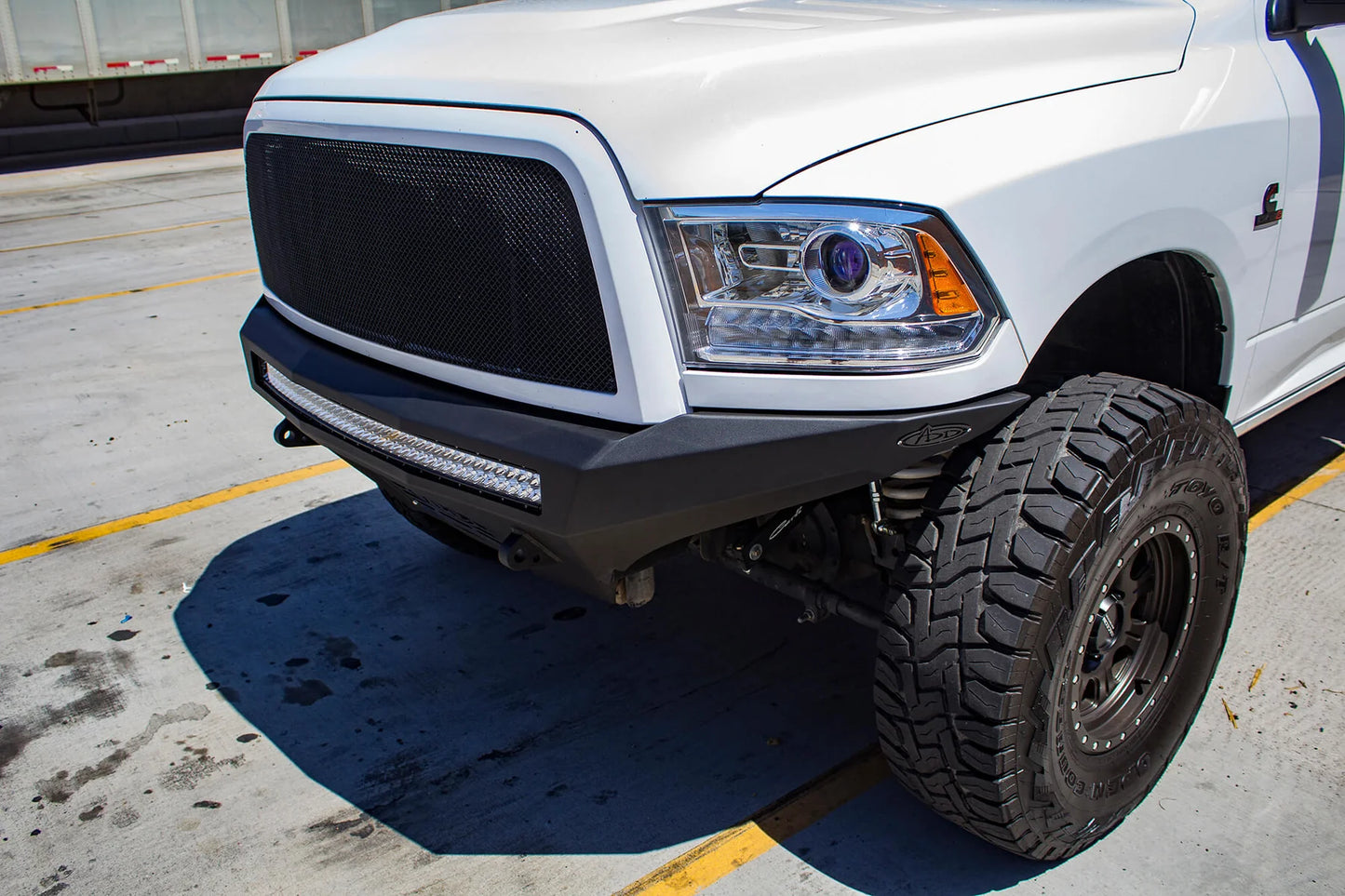 Addictive Desert Designs 2010-2018 Dodge Ram 2500/3500 Stealth Fighter Front Bumper / Heritage - F511182770103 Addictive Desert Designs