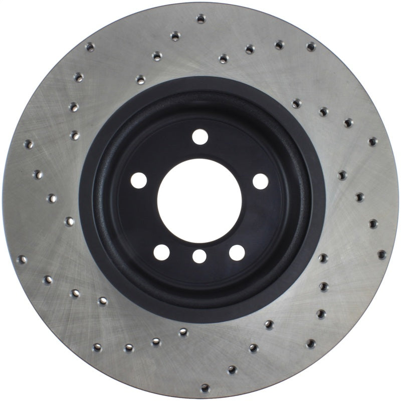 StopTech Sport Cross Drilled Brake Rotor - Front Right Stoptech