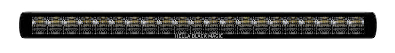Hella Universal Black Magic 20in Thin Light Bar - Driving Beam Hella
