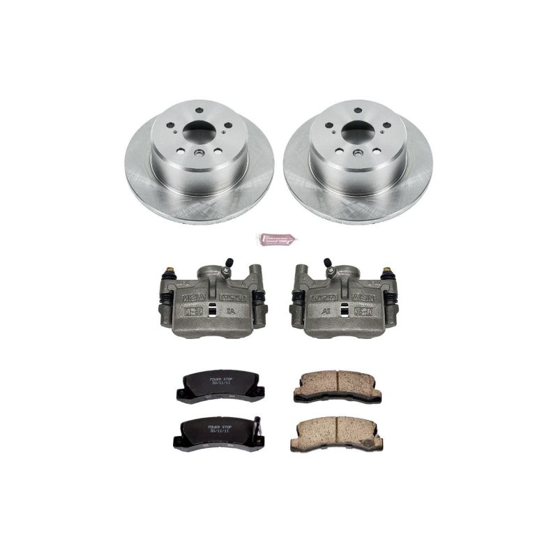 Power Stop 92-96 Lexus ES300 Rear Autospecialty Brake Kit w/Calipers PowerStop