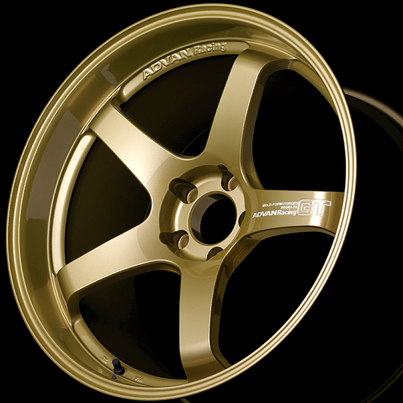 ADVAN Racing GT for Porsche 18x10.5 +45 5x130 Wheel - Racing Gold Metallic - YAQ8L45PZP