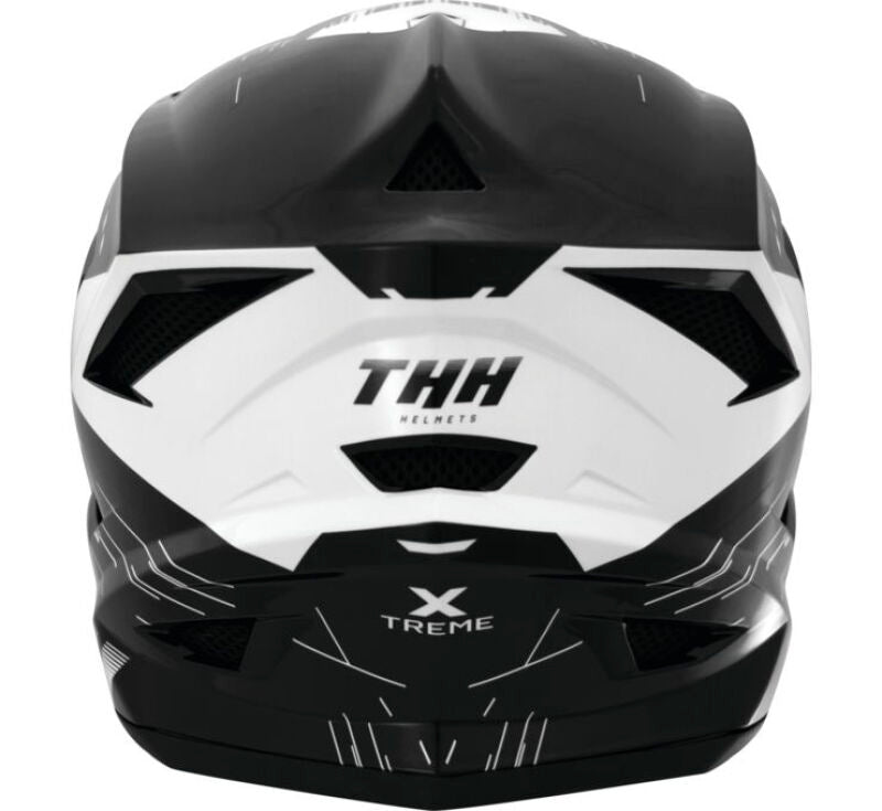 THH Helmets T-42 Bmx Xtreme Mt Blkwht Ysm