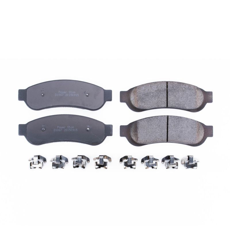 Power Stop 07-10 Ford F-250 Super Duty Rear Z17 Evolution Ceramic Brake Pads w/Hardware PowerStop