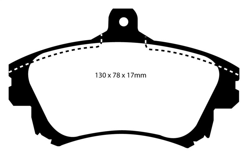 EBC RedStuff Front Brake Pads - DP31139C EBC