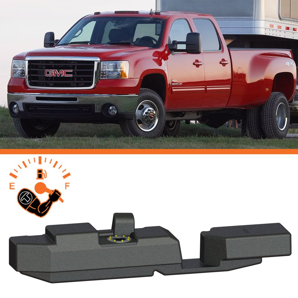 Titan 2001-2010 GM Crew Cab, Long Bed Duramax Diesel Fuel Tank (7010301)