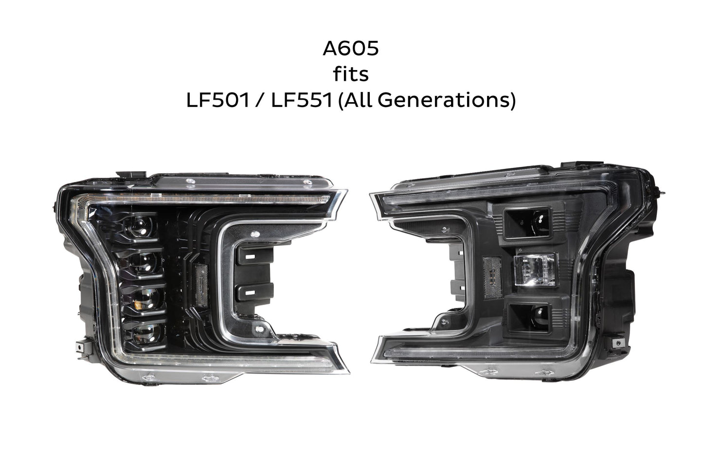 Smoked Sidemarkers: LF531 (All Gens) (Set)