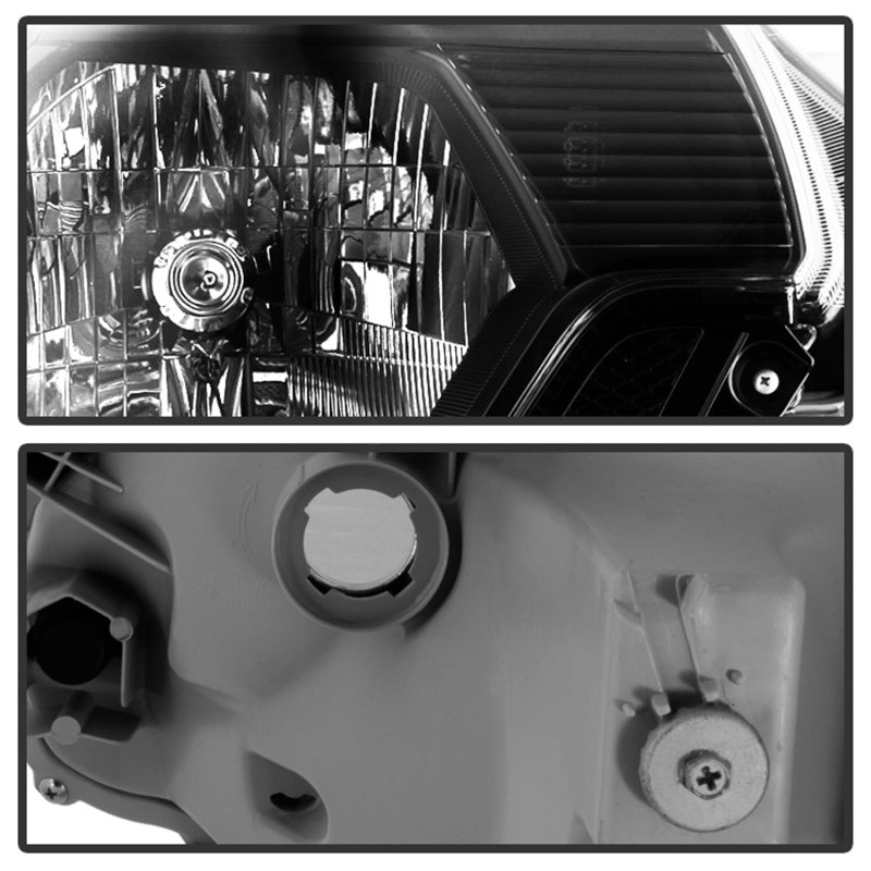 Xtune Toyota Tacoma 2012-2015 OEM Style Headlights Black HD-JH-TTA12-AM-BK SPYDER
