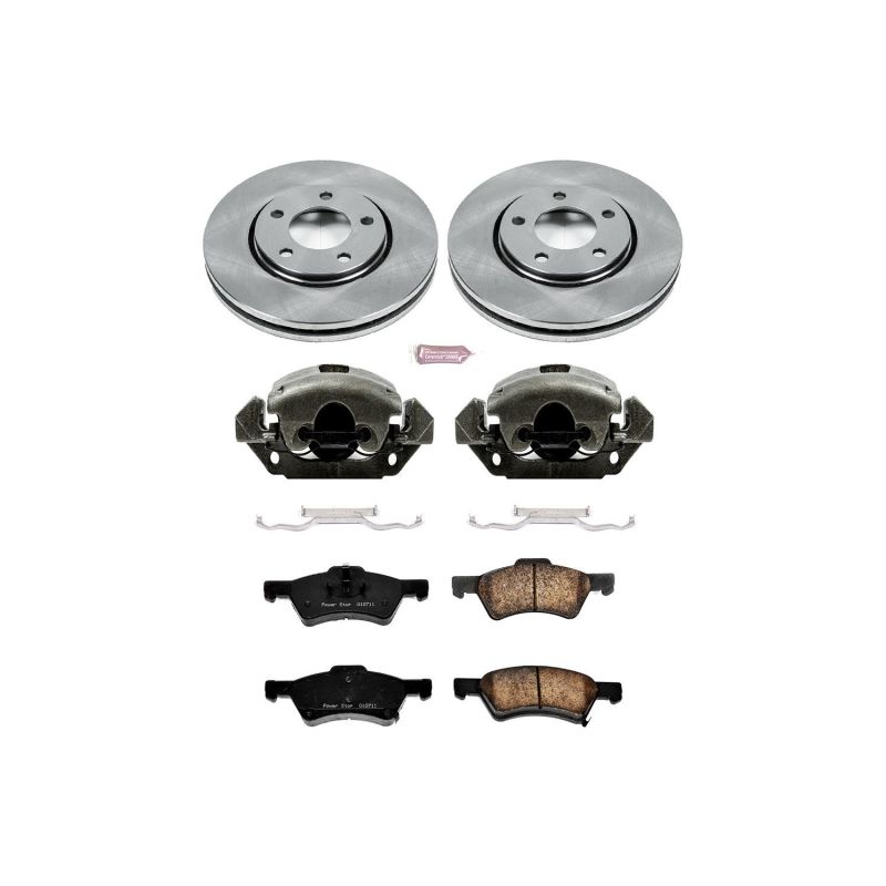 Power Stop 03-04 Dodge Caravan Front Autospecialty Brake Kit w/Calipers PowerStop