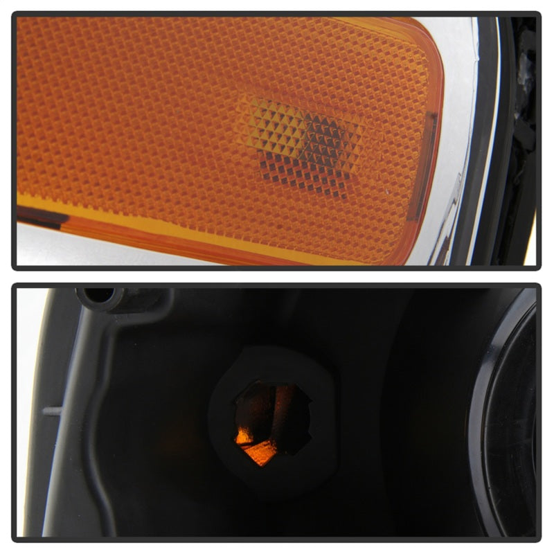 xTune 07-14 Ford Expedition OEM Style Headlights -Chrome (HD-JH-FE07-AM-C) SPYDER