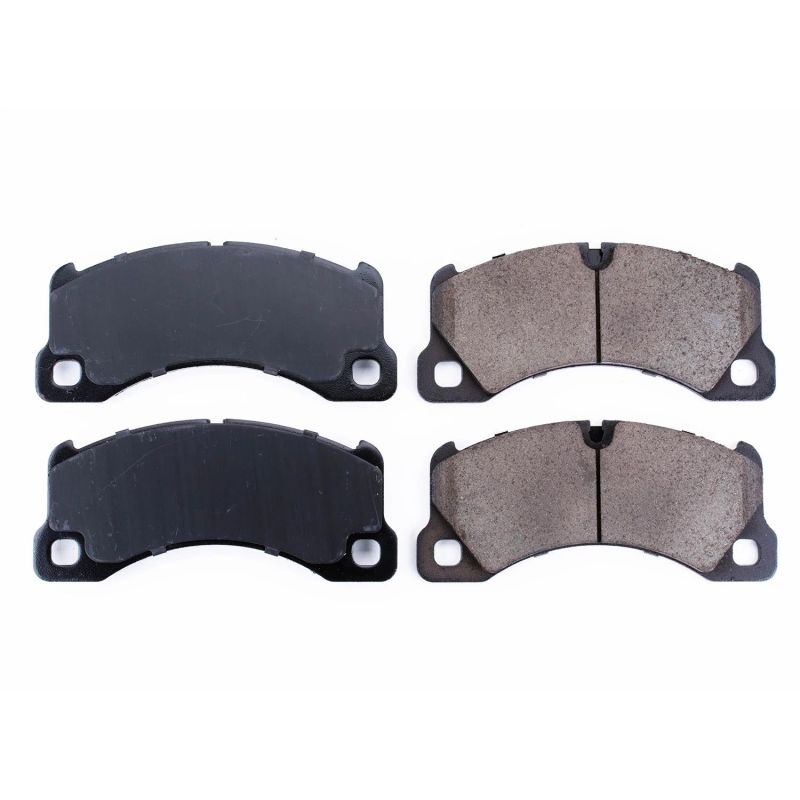 Power Stop 2008 Porsche Cayenne Front Z17 Evolution Ceramic Brake Pads w/Hardware PowerStop