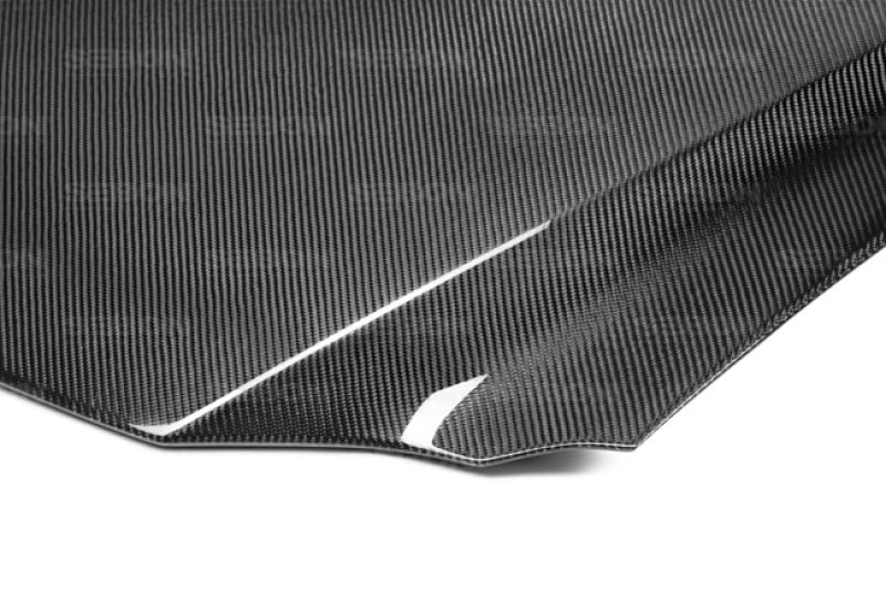 Seibon OEM-style carbon fiber hood for 2014-2020 Lexus IS 250/350 - HD14LXIS-OE