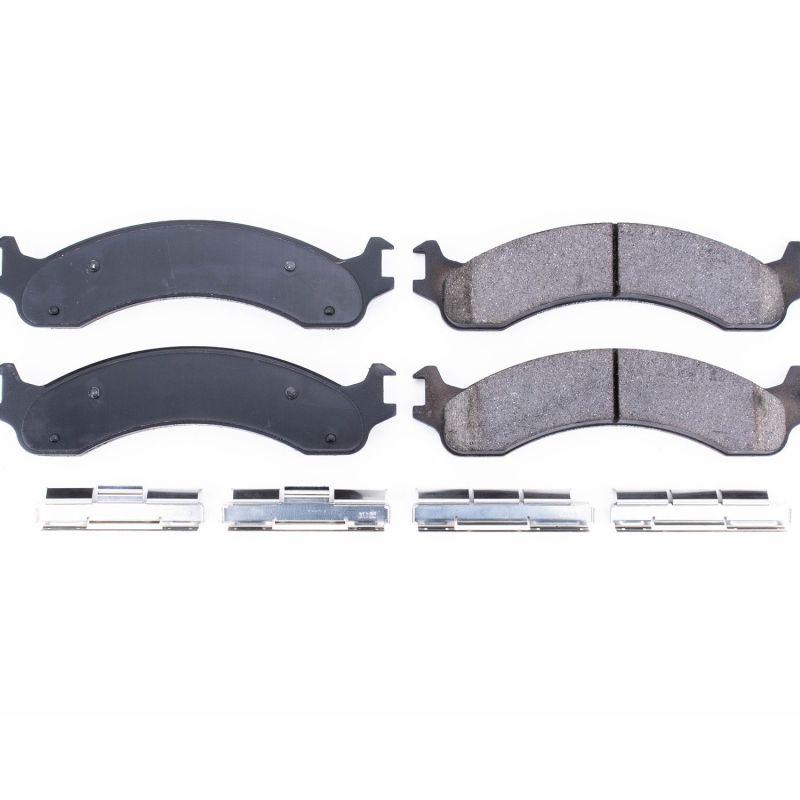 Power Stop 00-02 Dodge Ram 2500 Front Z17 Evolution Ceramic Brake Pads w/Hardware PowerStop