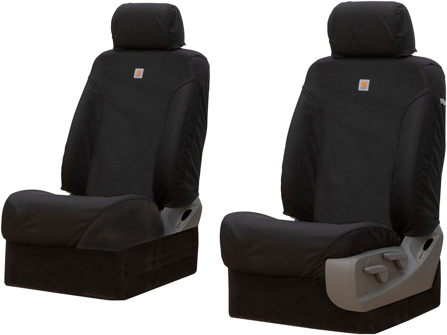 Covercraft 17-19 Chevrolet Silverado/GMC Carhartt Super Dux SeatSaverFront Row Seat Covers - Blk