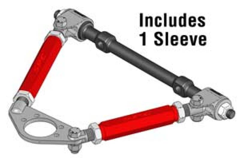SPC Performance 4in. Aluminum Control Arm Adjusting Sleeve (3/4in. NPT Threads) SPC Performance