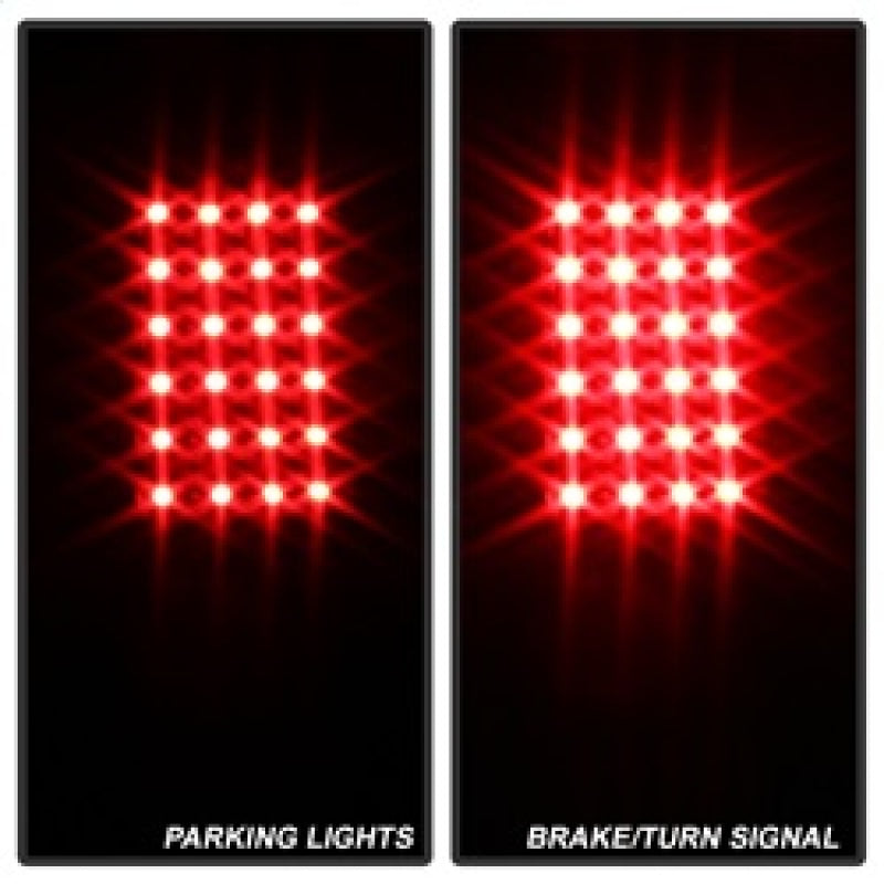 Xtune Dodge Ram 1500 94-01 / Ram 2500/3500 94-02 LED Tail Lights Black ALT-ON-DRAM94-LED-BK SPYDER
