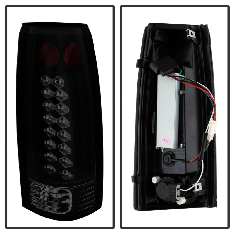 Spyder Chevy C/K Series 1500 88-98/GMC Sierra 88-98 LED Tail Lights Blk Smke ALT-YD-CCK88-LED-BSM SPYDER