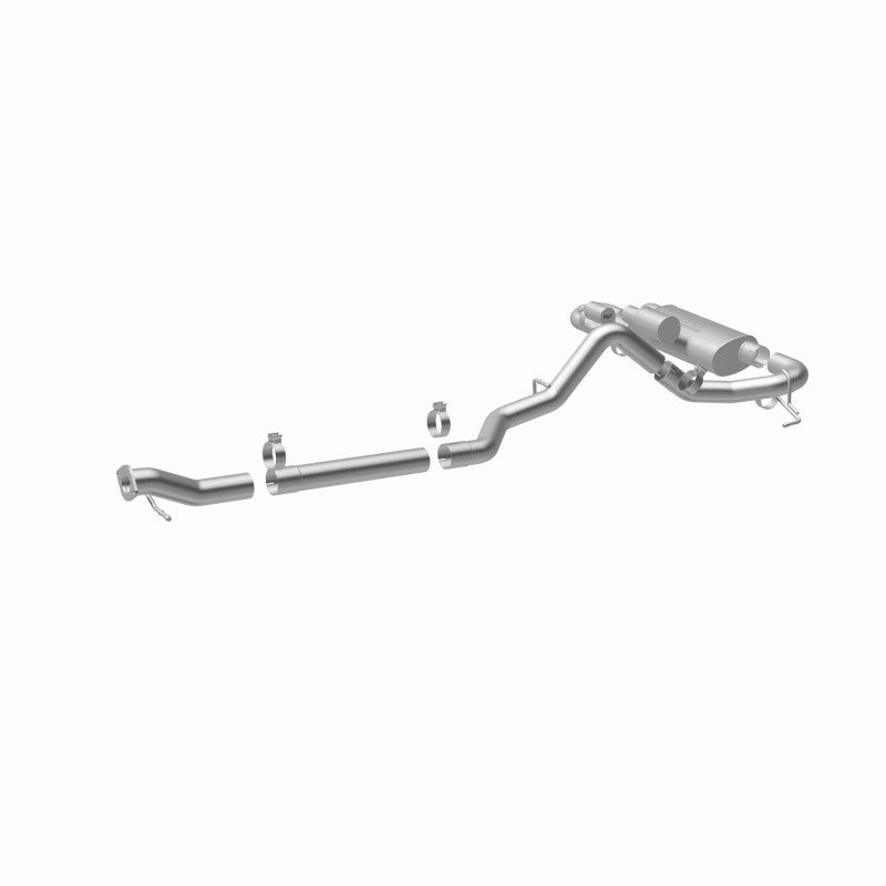 MagnaFlow 2021 Ford Bronco Overland Series Cat-Back Exhaust w/ Single Straight Driver Exit- No Tip Magnaflow