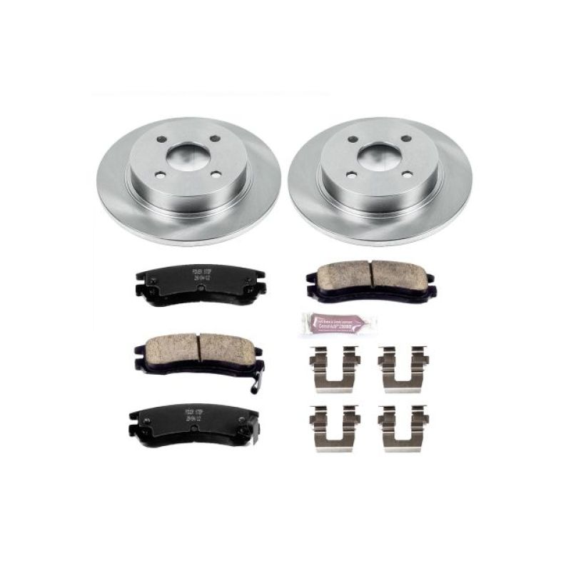 Power Stop 96-98 Saturn SC1 Front & Rear Autospecialty Brake Kit
