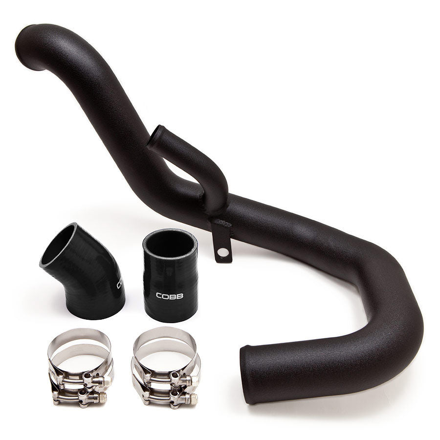 COBB Mitsubishi Evo X Stealth Black IC Lower Hard Pipe Kit 752540-BK