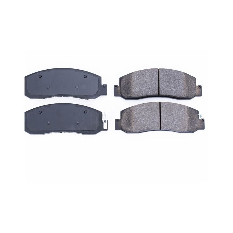 Power Stop 08-11 Ford F-250 Super Duty Front Z16 Evolution Ceramic Brake Pads PowerStop