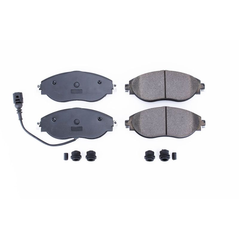 Power Stop 2019 Audi A3 Quattro Front Z17 Evolution Ceramic Brake Pads w/Hardware PowerStop