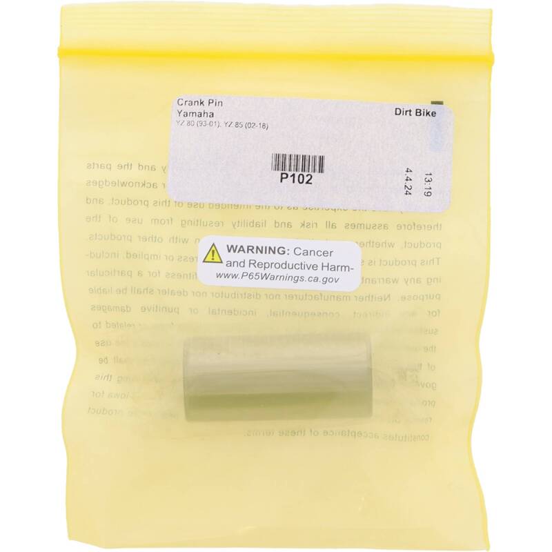 Hot Rods Crank Pin - 8 x 20 x 43.5 P102