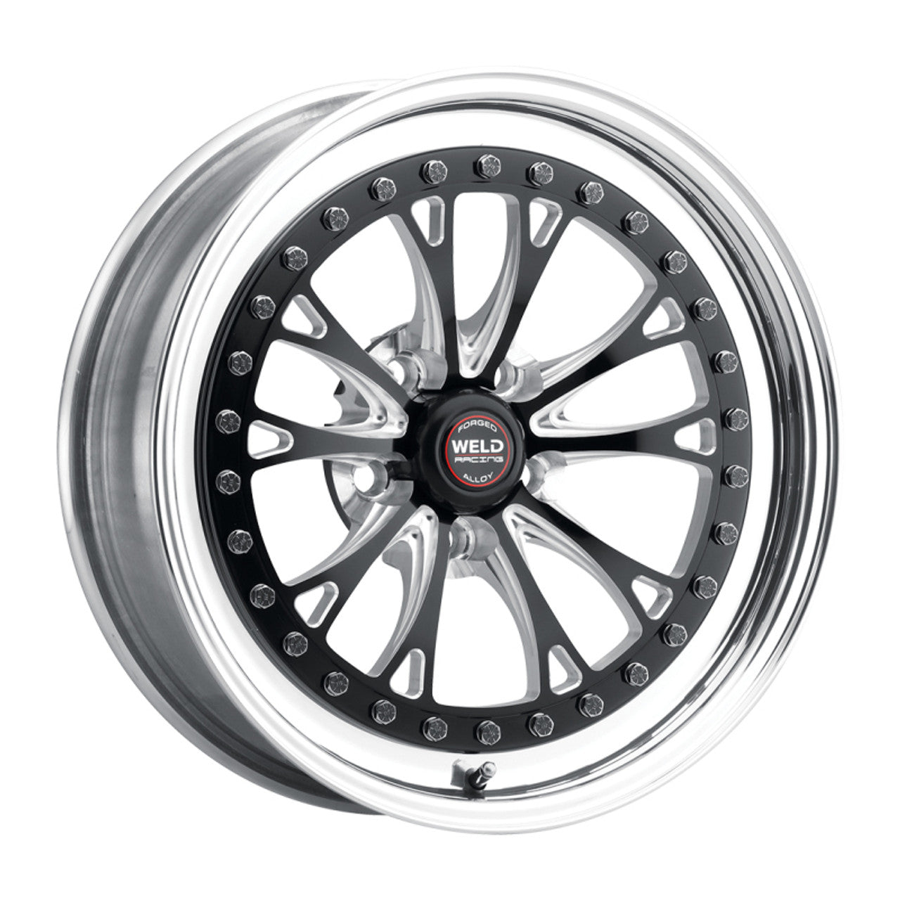 Weld Vitesse 17x10 / 5x4.5mm BP / 8in. BS Low Pad Black Wheel - Black SBL
