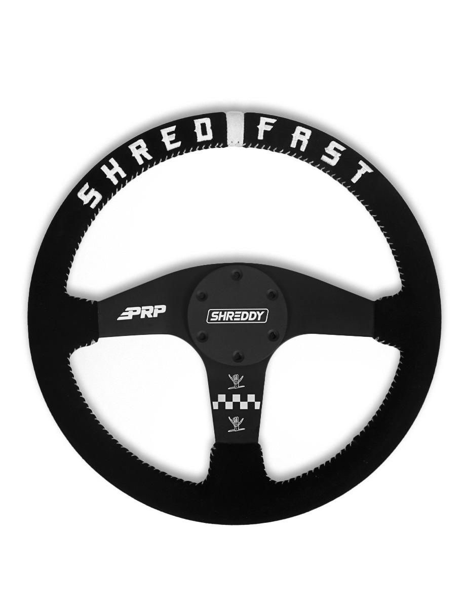 PRP x Shreddy Shred Fast Steering Wheel - Flat SHRDYG257