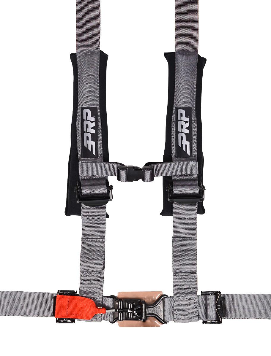 PRP 4.2 Harness with Latch / Link Lap Belt- Silver SB4.2LL-S