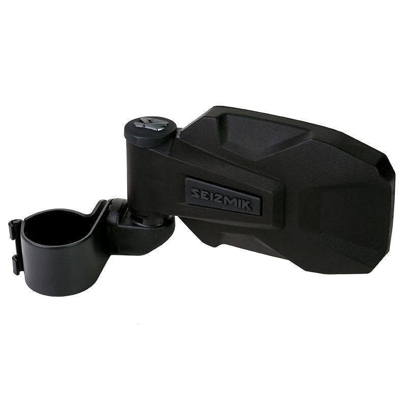 Seizmik 01+ A Cat/ Hon/JD/ Kaw/ Pol/ Suz/ Yam Strike ABS Sideview Mirror pr. - 1.75 in. Clamp