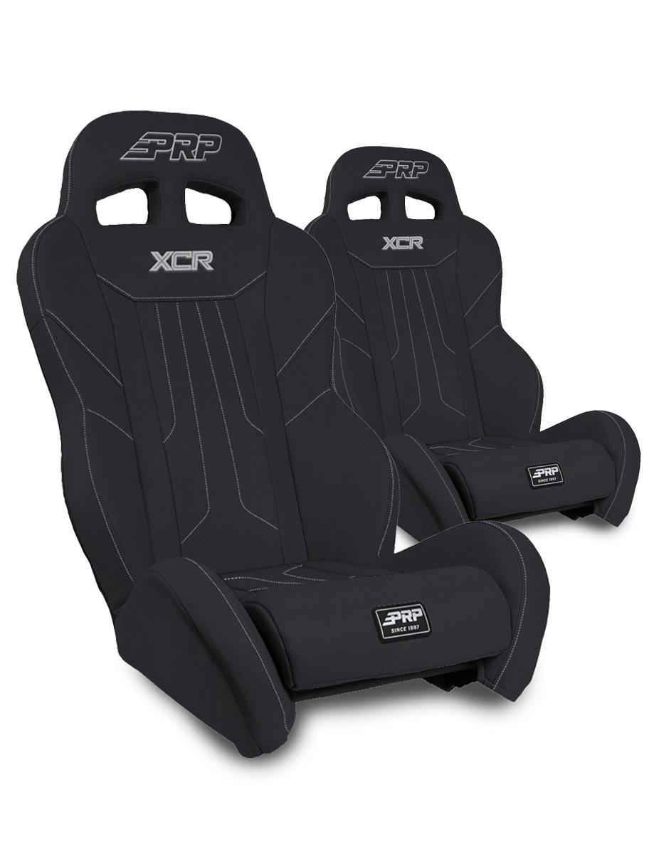 PRP Can-Am Maverick X3 XCR Suspension Seats Kit (Pair) - Black A8001-PORXP-C86-201