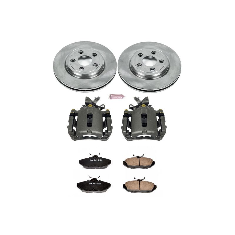 Power Stop 02-05 Ford Thunderbird Rear Autospecialty Brake Kit w/Calipers PowerStop