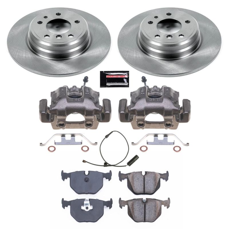 Power Stop 1995 BMW 740i Rear Autospecialty Brake Kit w/Calipers PowerStop