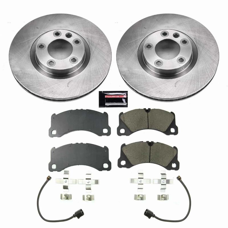 Power Stop 13-18 Porsche Cayenne Front Autospecialty Brake Kit PowerStop