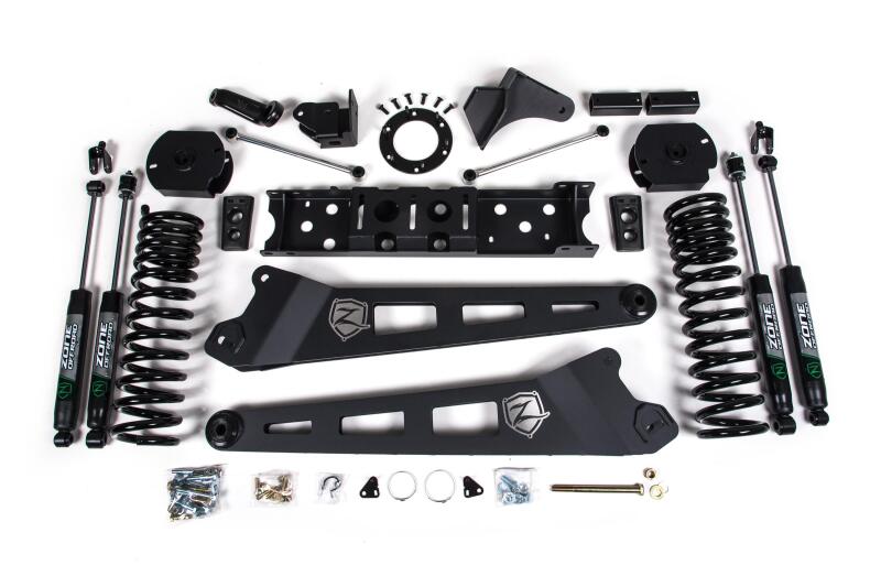 Zone Offroad 2019 Ram 2500 4.5-Inch Radius Arm Diesel - 6-Bolt T-Case - Fox Shocks - ZOND78F