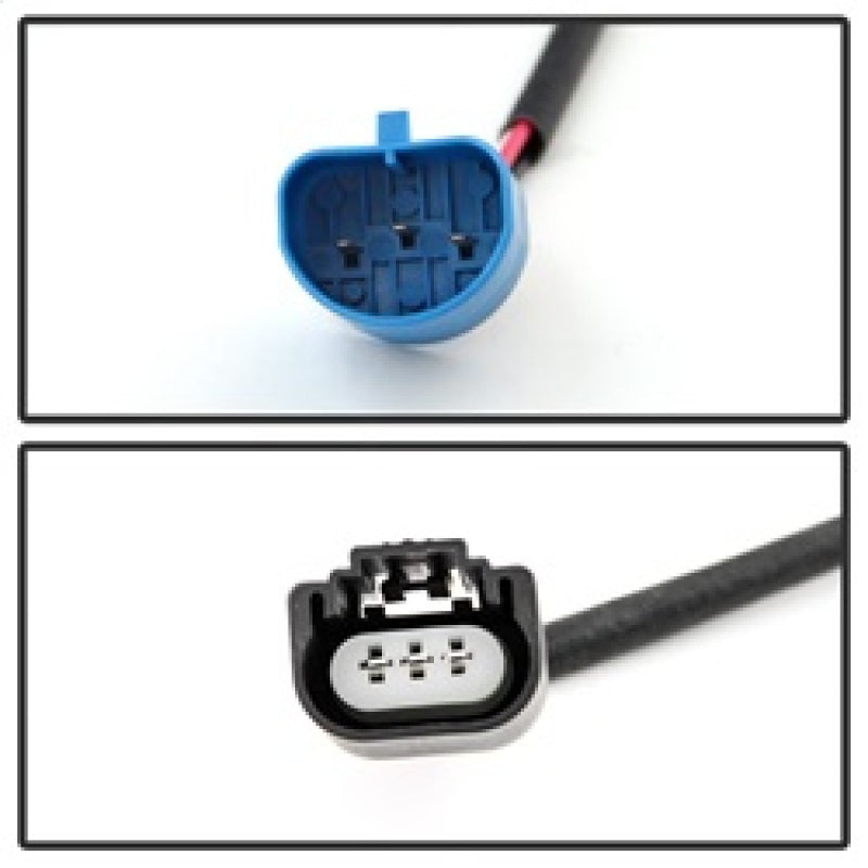 Xtune Ford F250 F350 F450 Superduty Excursion 99-04 Headlights Black Smoked HD-JH-FF25099-HA-BSM SPYDER