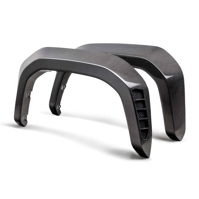 Seibon FLR24TYTA-R Carbon Fiber Rear Fender Flares for 2024–2025 Toyota Tacoma
