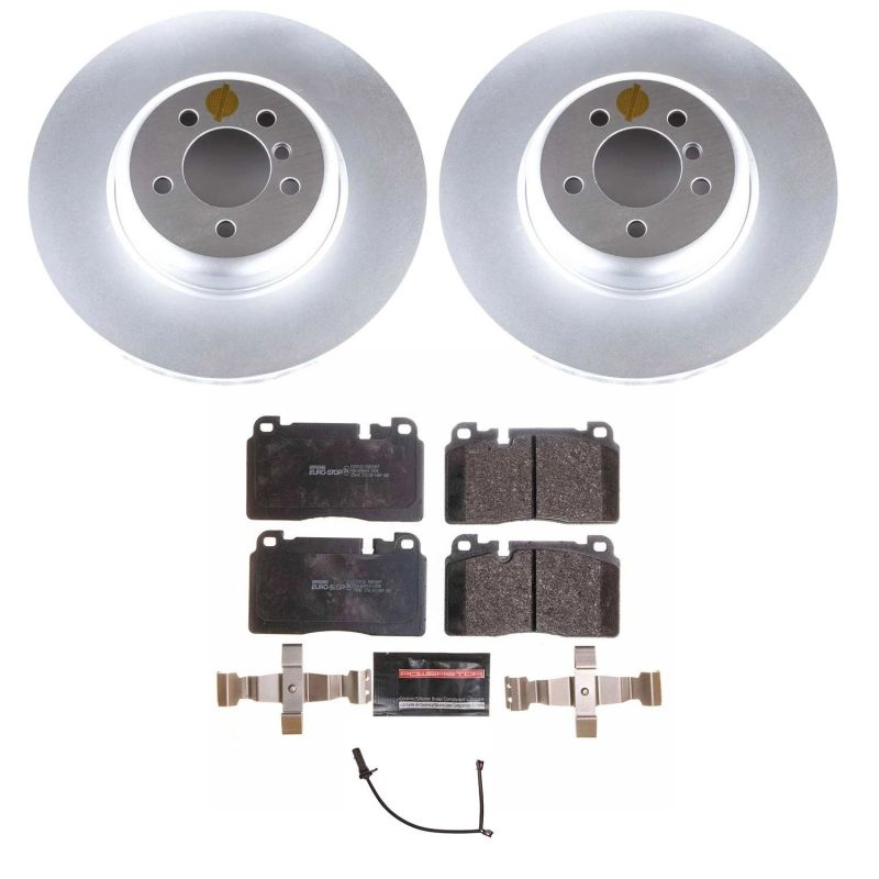 Power Stop 2013 Audi Q5 Front Euro-Stop Brake Kit PowerStop