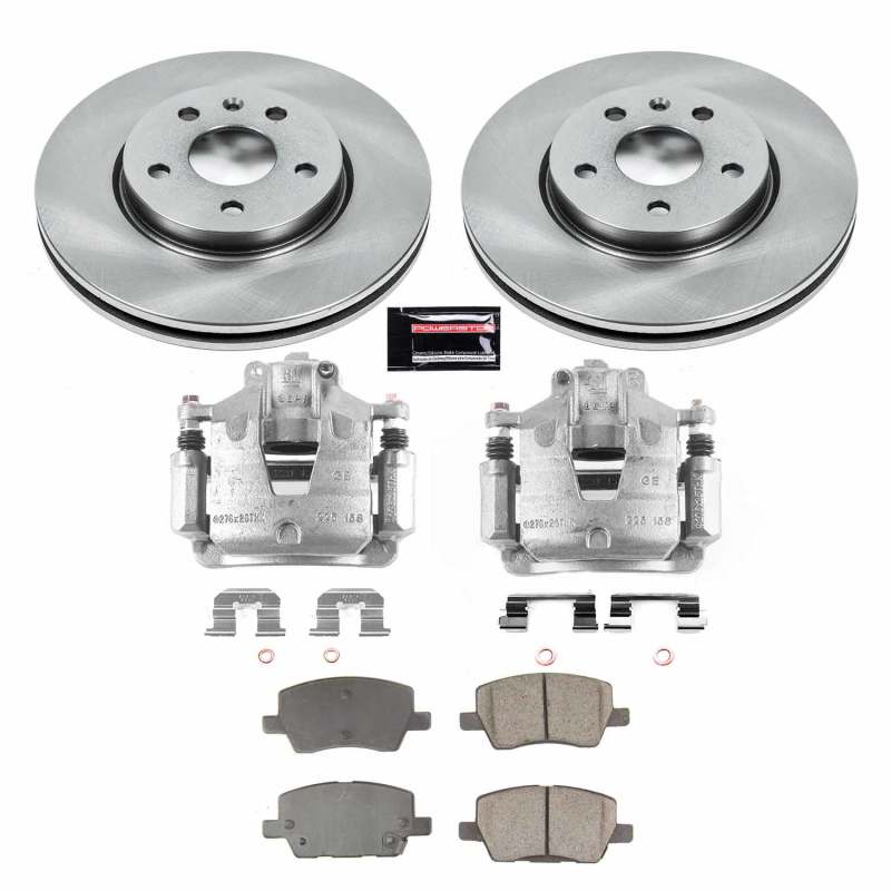Power Stop 18-19 Chevrolet Sonic Front Autospecialty Kit w/Calipers PowerStop