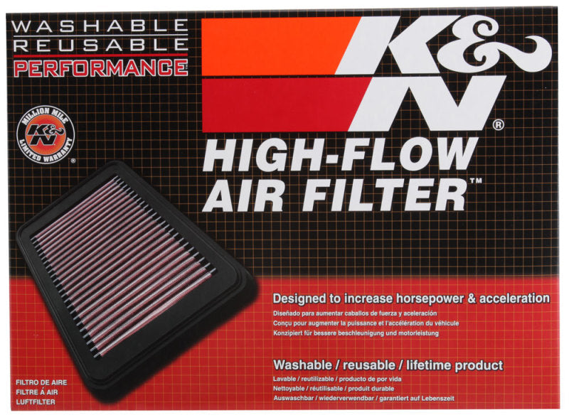 K&N 2020 Chevrolet Silverado 2500/3500 6.6L Diesel Drop In Replacement Air Filter K&N Engineering