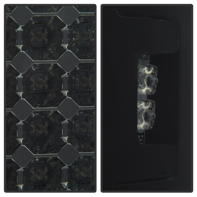 Spyder 08-16 Ford Super Duty LED Tail Lights Black Smoke ALT-YD-FS07-LED-BSM SPYDER