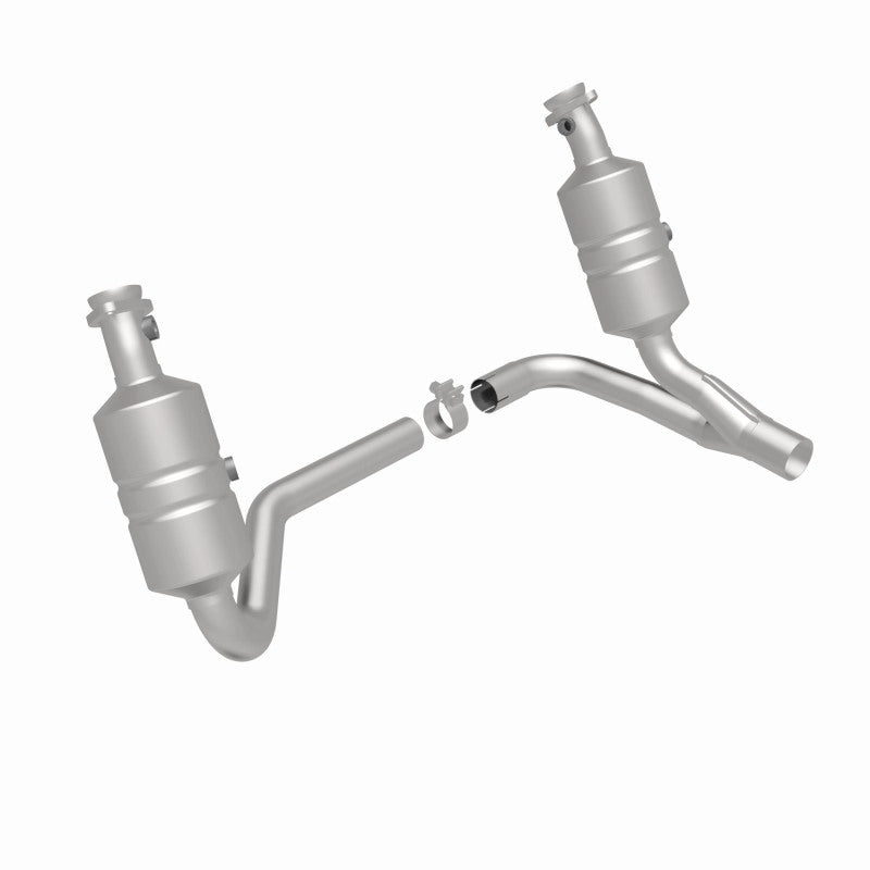 MagnaFlow Conv DF 07-09 Dodge Dakota 3.7L/4.7L /07-09 Mitsubishi Raider 3.7L Y-Pipe Assembly Magnaflow