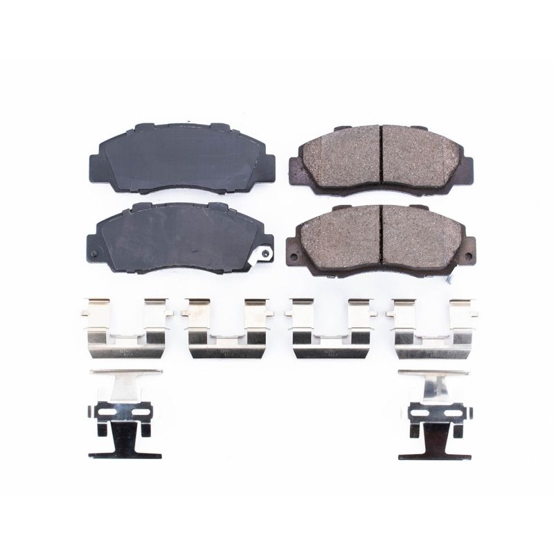 Power Stop 97-99 Acura CL Front Z17 Evolution Ceramic Brake Pads w/Hardware PowerStop