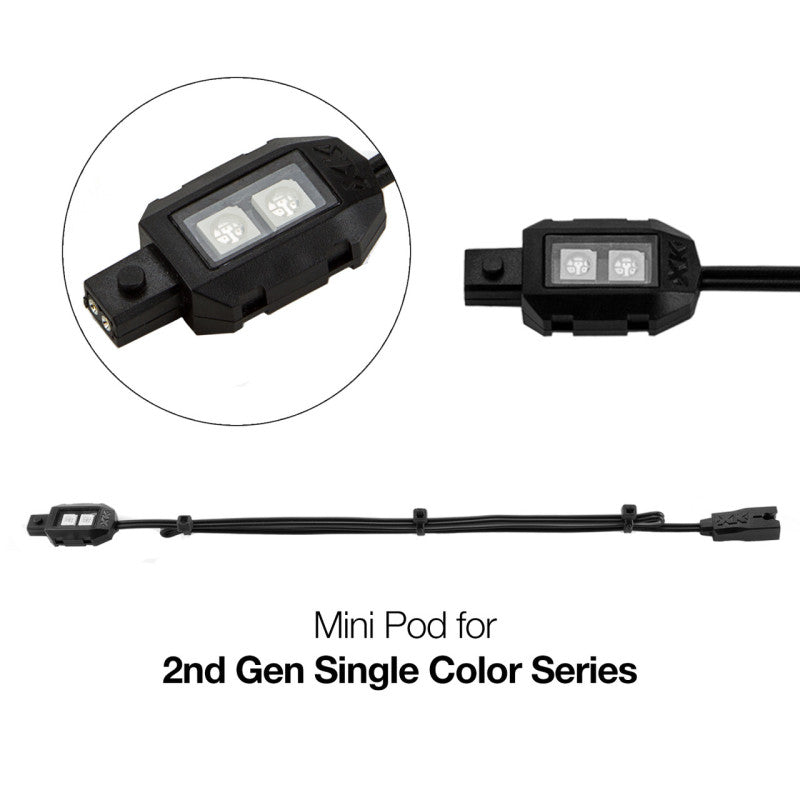 XKGlow AMBER - 2nd Gen Single Color Ultra Bright Compact Pod - Part XK-2P-P-A
