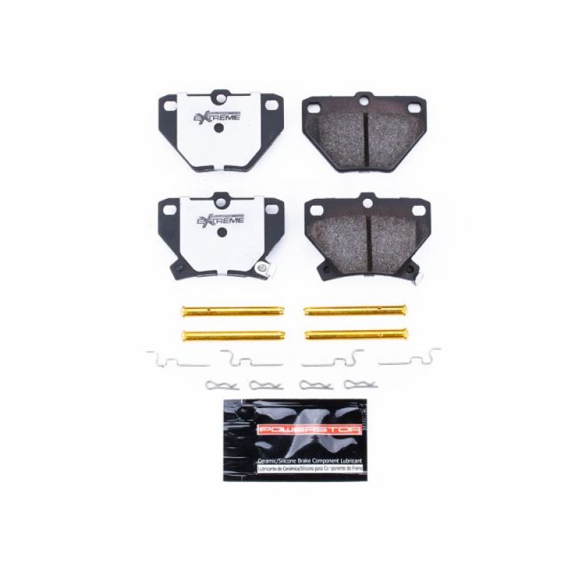 Power Stop 03-06 Pontiac Vibe Rear Z26 Extreme Street Brake Pads w/Hardware PowerStop