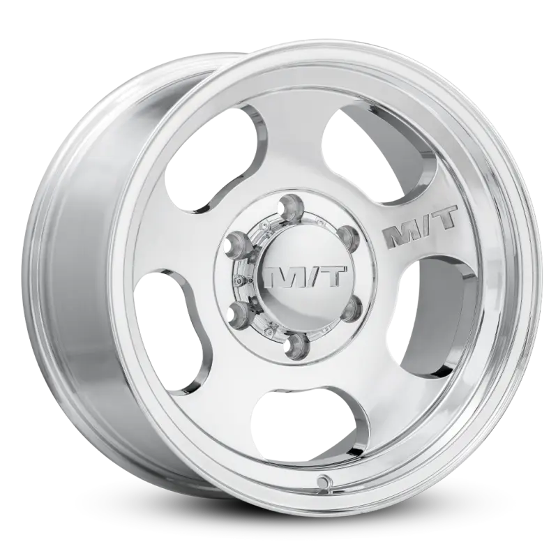 Mickey Thompson Canyon Polished Wheel - 17X9 6X5.5 BP 4.53in BS -12 Offset 108.1mm Bore Mickey Thompson