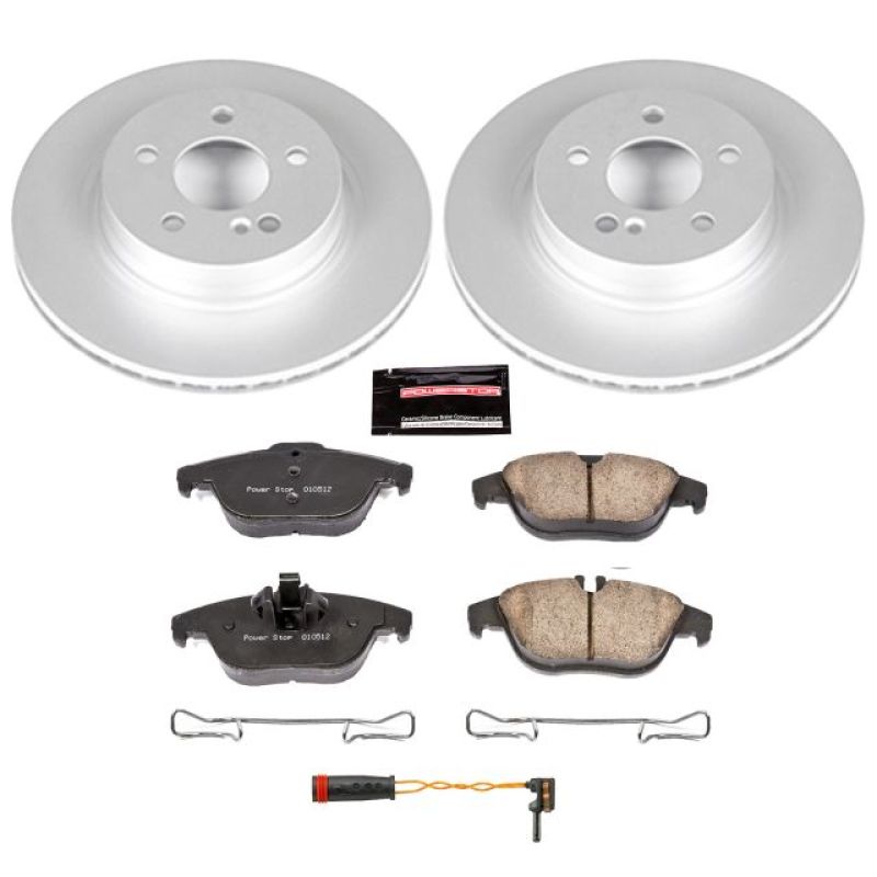 Power Stop 12-15 Mercedes-Benz C250 Rear Z23 Evolution Sport Coated Brake Kit PowerStop