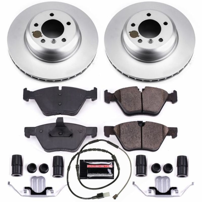 Power Stop 09-16 BMW Z4 Front Z23 Evolution Sport Coated Brake Kit PowerStop